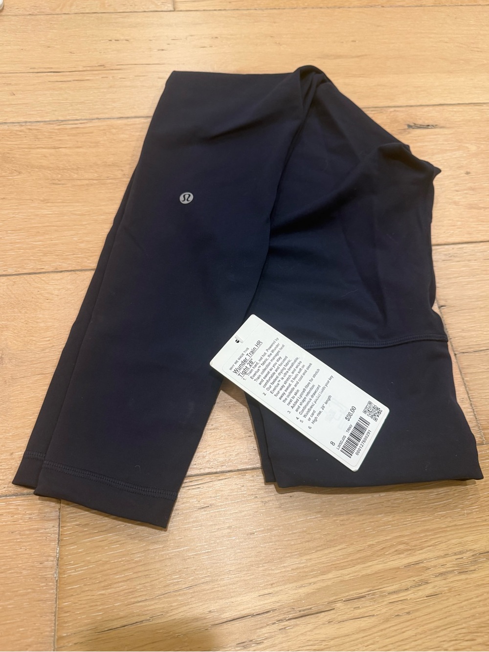 NWT Lululemon Wunder Train HR 28” True Navy Leggings